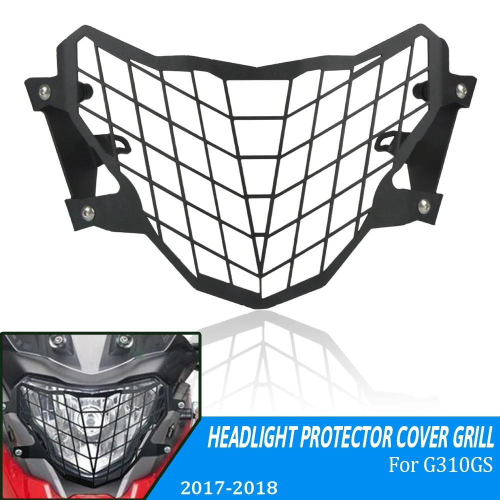

Motorcycle Grille Headlight Protector Guard Head Lamp Guard FOR BMW G310GS G310 GS G 310GS 310 G310R G 310R G310 R 2017-2021