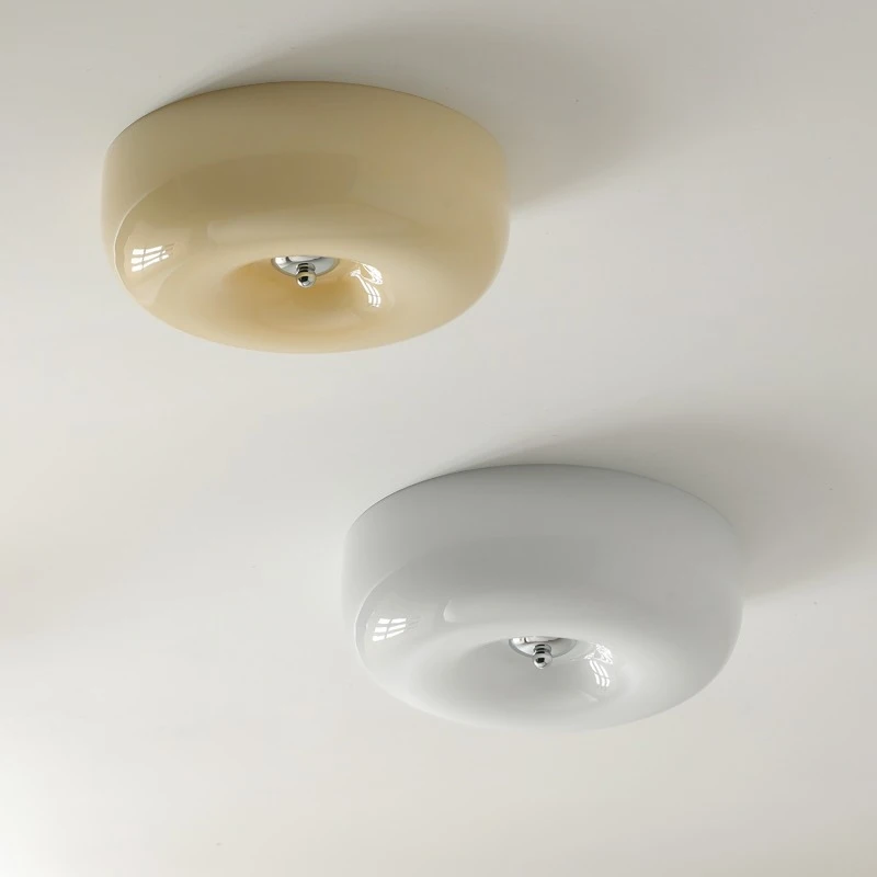 French Aisle Balcony Ceiling Lamp Glass DownLight for Living Room Bedroom