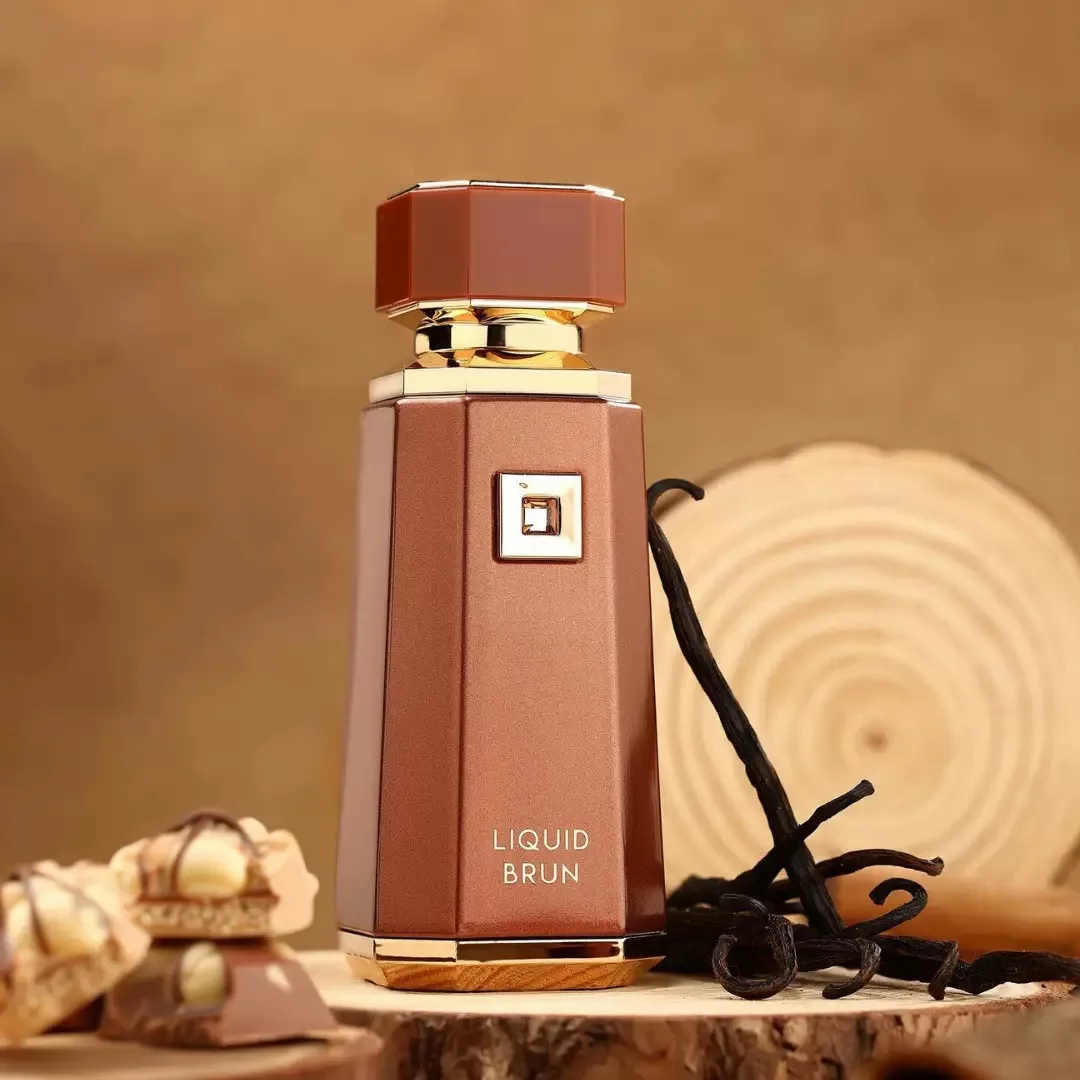 عطر رجالي الأكثر شعبية، Liquid Brun French Avenue Eau De Parfum، 2.7 أونصة / 80 مل، عطر يدوم طويلاً مع ملاحظات حلوة su