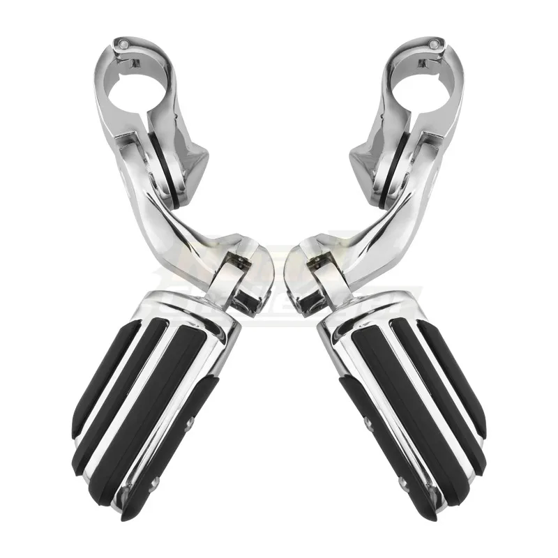 

Motorcycle 32mm 1-1/4" Footrest Engine Guard Rest Pedal Highway Foot Pegs For Harley Softail Touring Dyna Custom