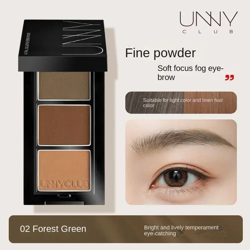 UNNYCLUB Natural Long-Lasting Eyebrow Powder 3 Colors Selection Cosmetics Face Brows Makeup Multiple Purposes Eye Brow Pencil