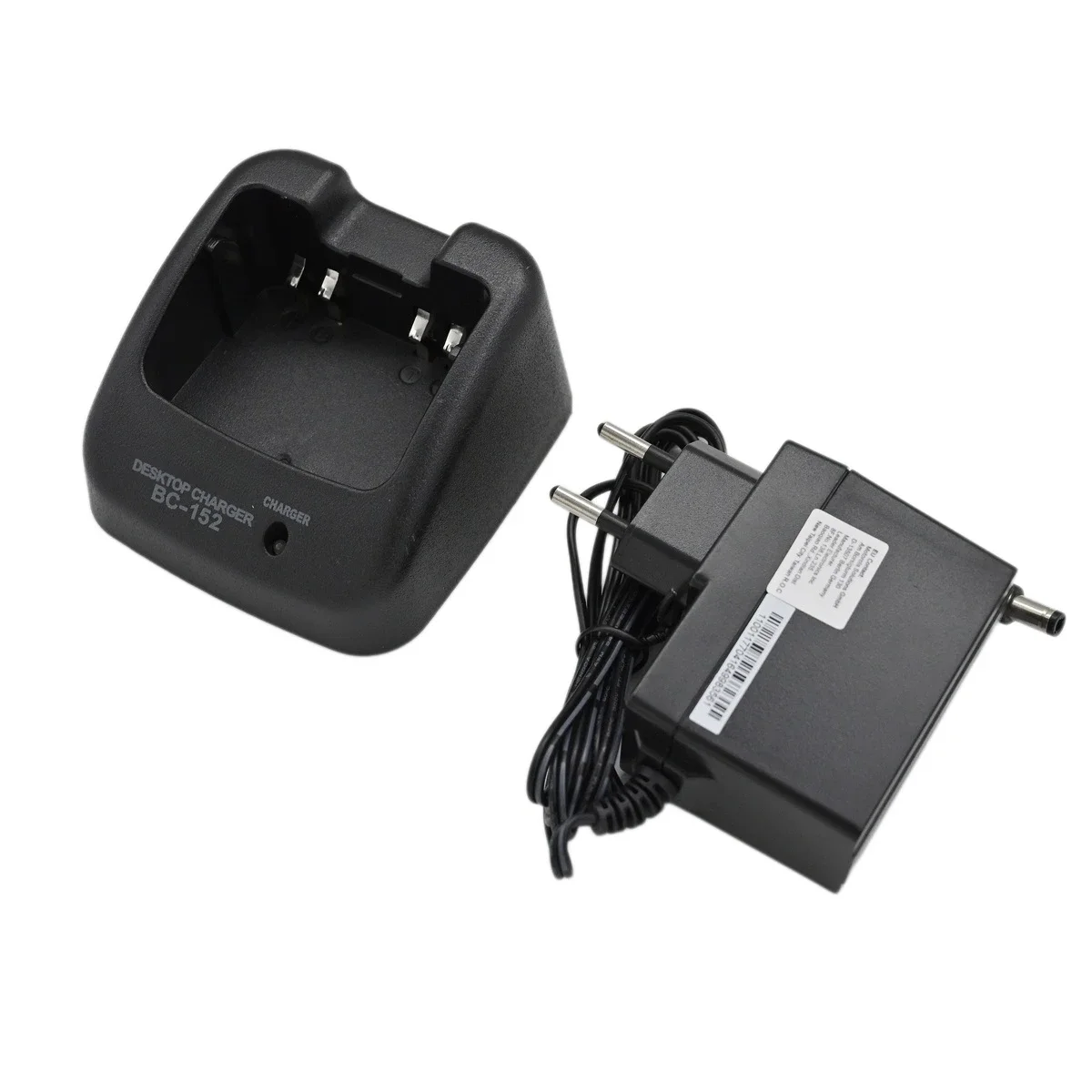 BC152 Desktop Charger & AC Plug Adapter for ICOM IC V85 IC50 IC51 IC60 IC-F4360 F4261 F4161 F4101 F50 M88 M87 Radio Charge Tray