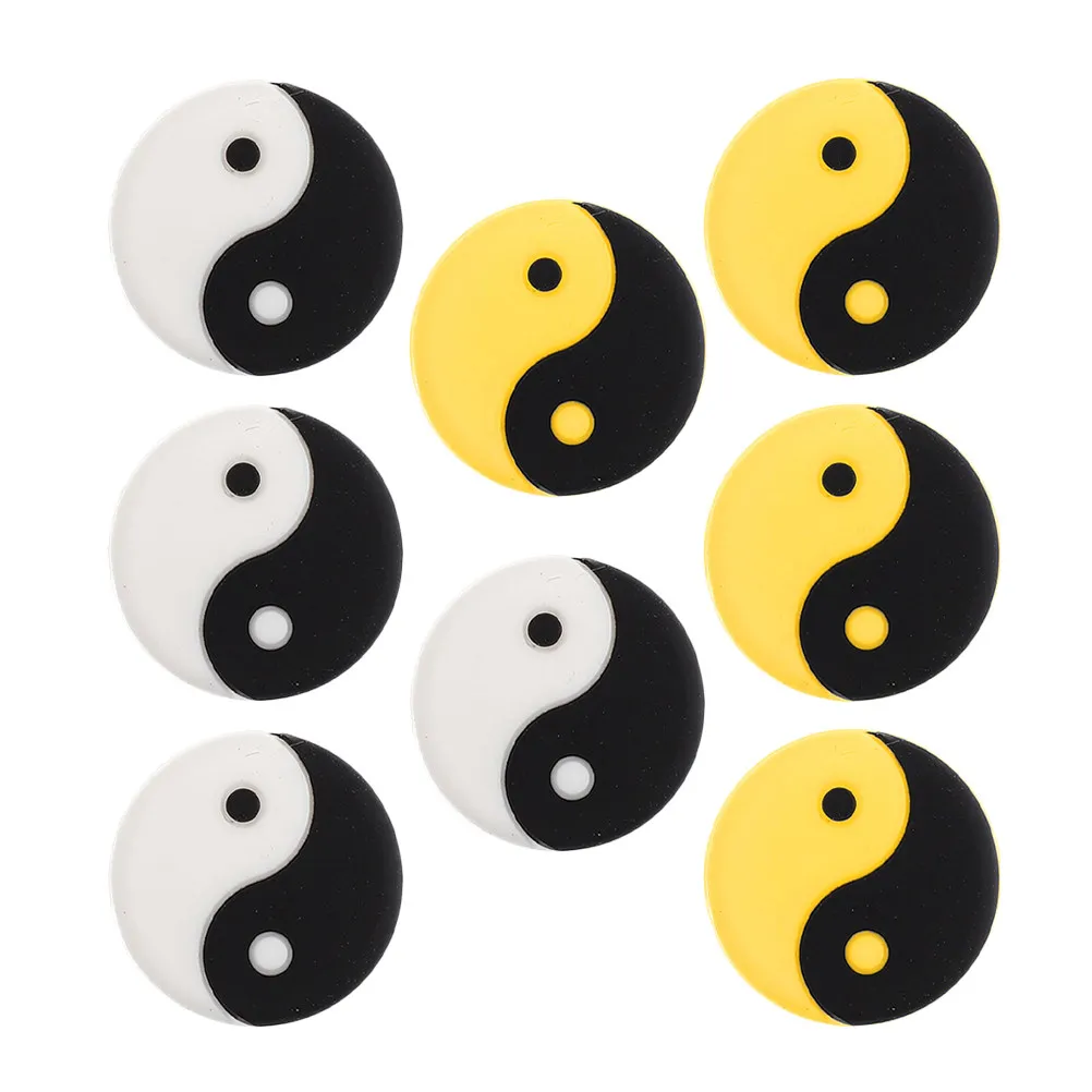 

Набор из 8 силиконовых виброгасителей для теннисных ракеток: улучшенный контроль, комфорт, легкость, портативность