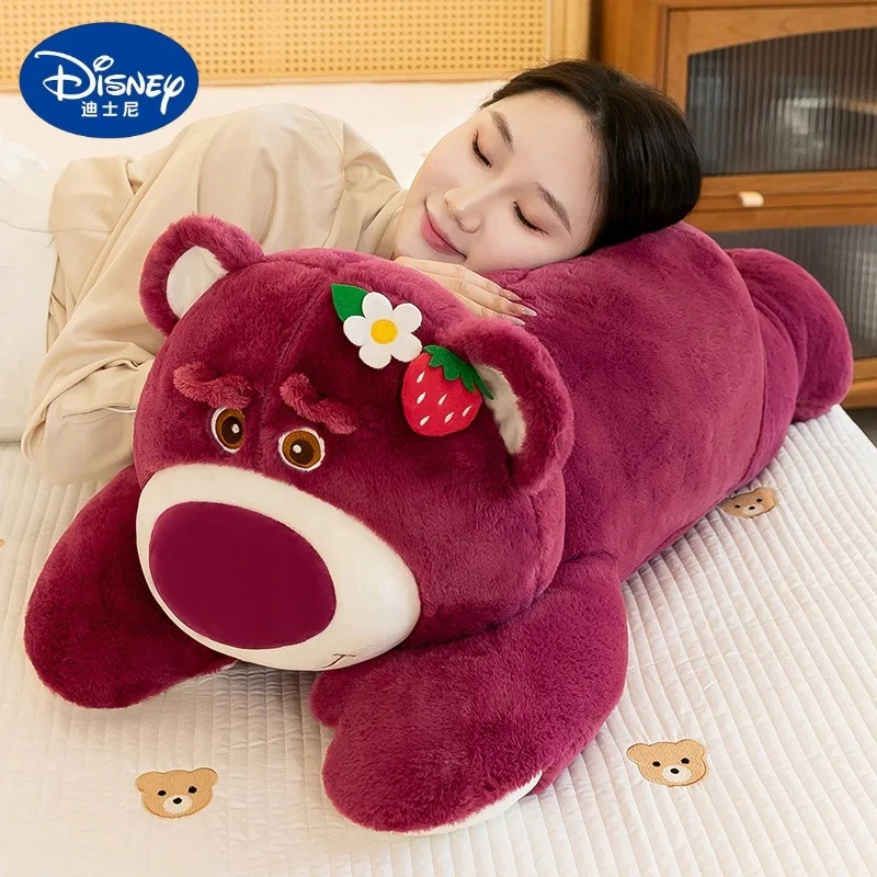 

50/60/80 см большой размер Disney Lotso Kawaii аниме плюшевая кукла мультяшное украшение комнаты плюшевая подушка детские праздничные подарки