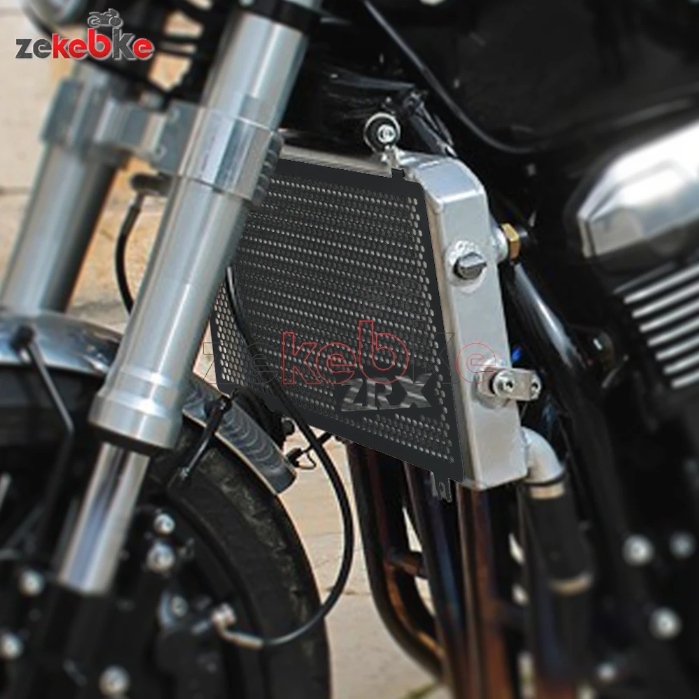 

For Kawasaki ZRX1100 ZRX1200R ZRX1200S Motorcycle Accessories Radiator Protection Grille Guard Protector Cover ZRX1100 1997-2000