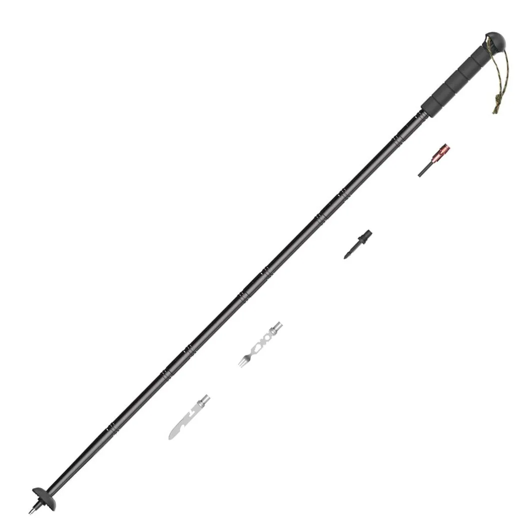 

New Removable Multi-function Camping Picnic Hiking Sticks Trekking Poles