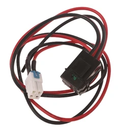Cables fuente alimentación para IC-7100, Material plástico y Metal, 4 pines, 12AWG, IC7300, IC-7000, IC-7610, Alinco, LX9A
