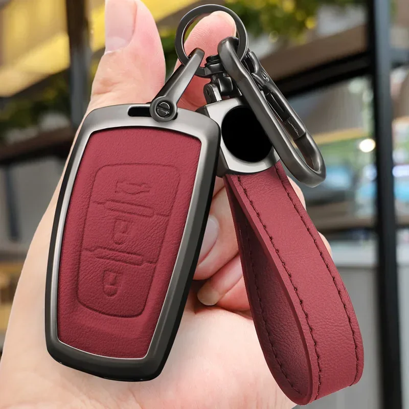 Zinc Alloy 3 Buttons Car Key Case Cover Fob For DongFeng DFM 580 370 S560 AX7 AX5 AX4 AX3 MX5 Auto Accessories Protector