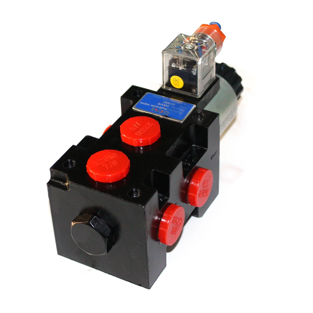 Port Hydraulic Diverter, Works with Single/Double Acting Cylinders, No Additional Case Drain Required, Manifoldable with 3