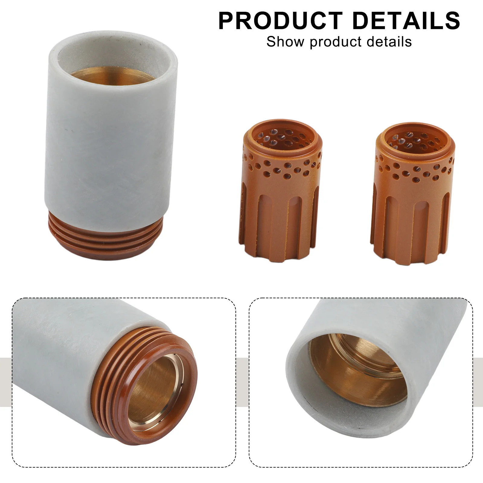 

Metal Cutting Accessories Retaining Cap Plasma Cutting Accessory For Plasma Cutting Tools Cutting Ring Quality Control Standards