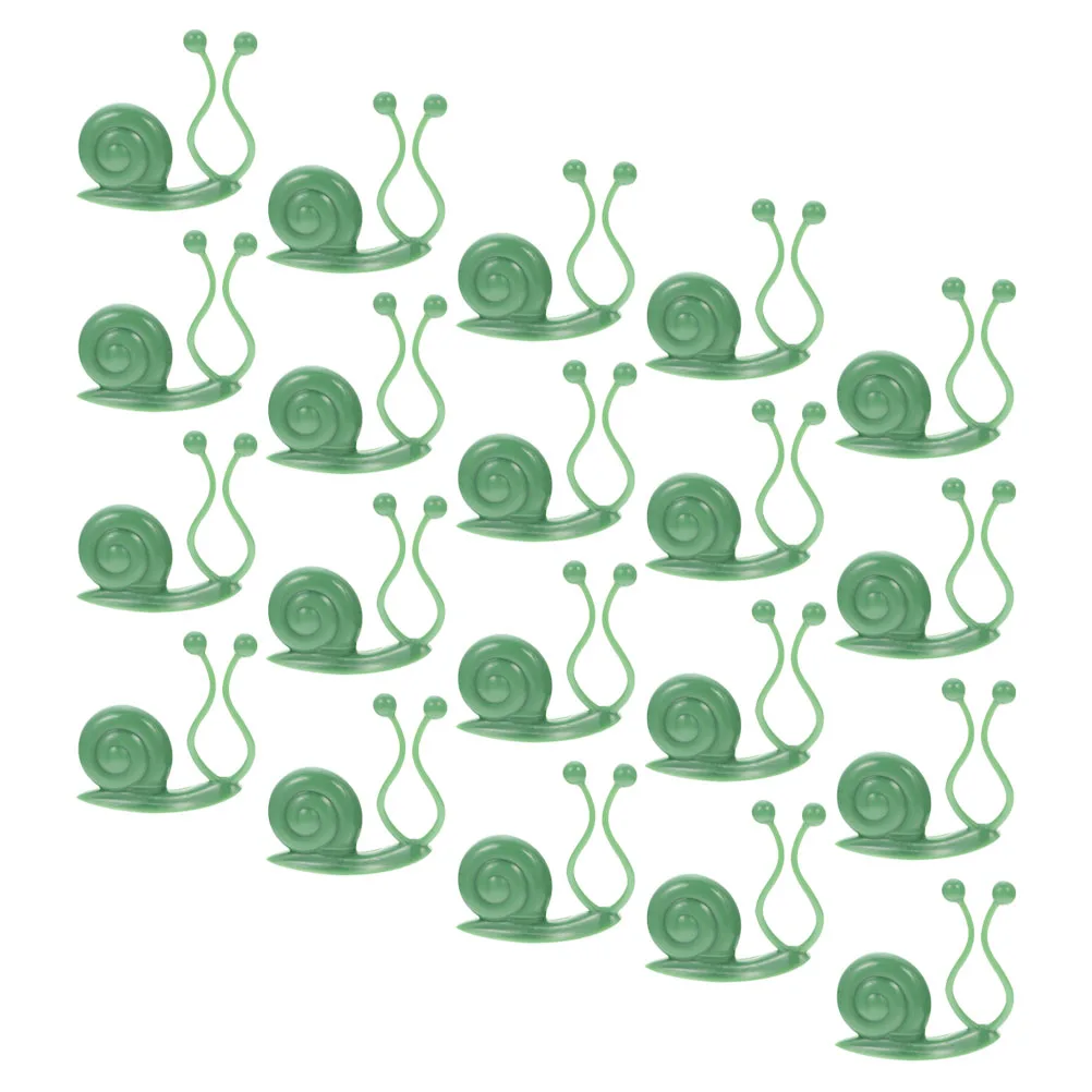 20 قطعة تسلق النبات جدار تركيبات كليب قابلة لإعادة الاستخدام البلاستيك دعم كليب لحديقة مكتب مطعم الديكور مقاطع جدار النبات #2