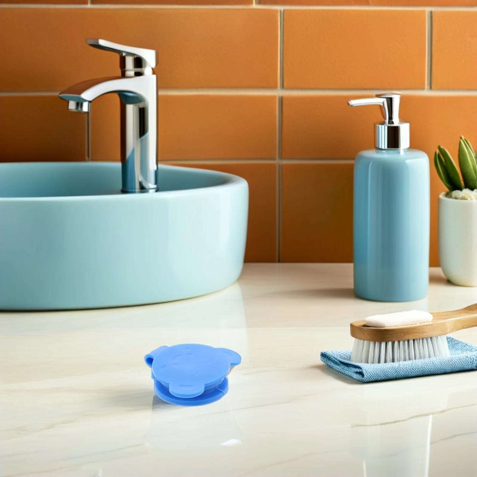 

5 шт., силиконовая мягкая герметичная сливная пробка для ванны, плоская крышка отверстия для раковины, пробка для слива ванны