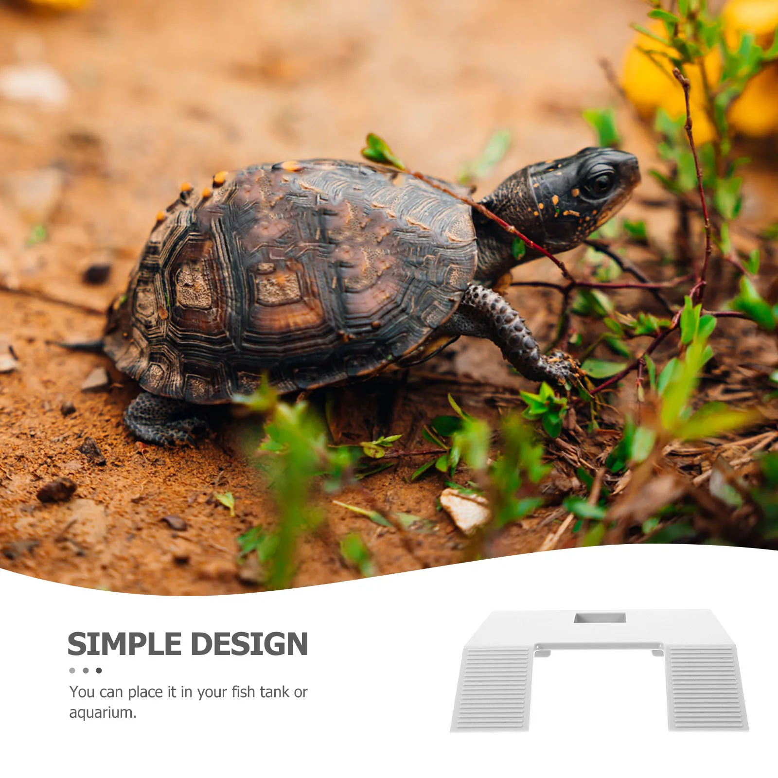 

Floating Basking Platform Tank Decor Tortoise Resting Stand Aquarium Reptile Climbing Dock Durable Lightweight Wear Resistant