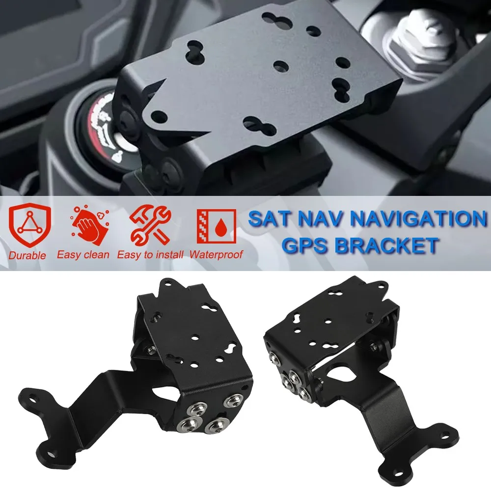 

Motorcycle Accessories For Kawasaki Ninja H2 SX H2SX 2018-2020 Stand Holder Phone GPS Navigation Plate Bracket Adapt Holder 2019