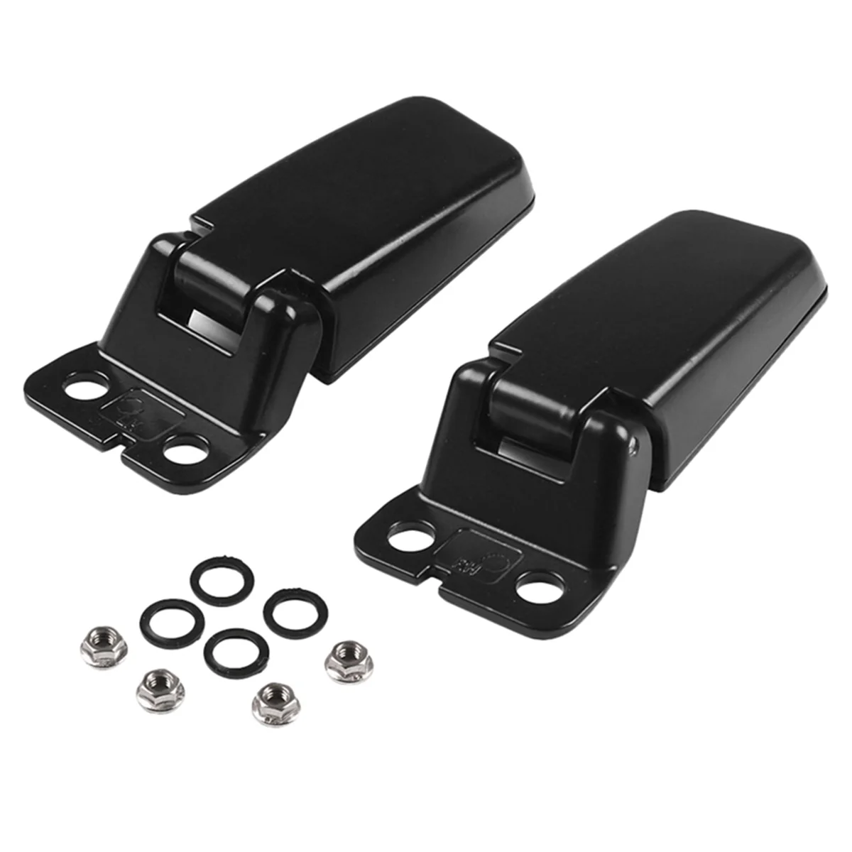 Left & Right Rear Tailgate Window Glass Hinges for Nissan Armada 2004-2015 Infiniti QX56 90321-7S000 90320-7S000