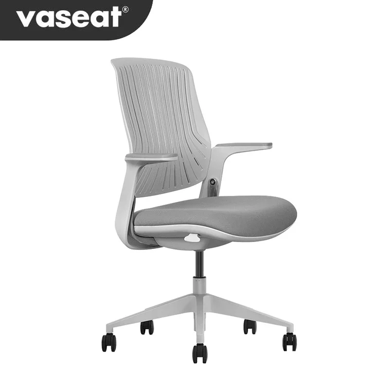 

Vaseat Executive Office Chair Height Adjustable High Back Swivel with Mesh and Iron Fabric Ergonomic BIFMA Certified Metal