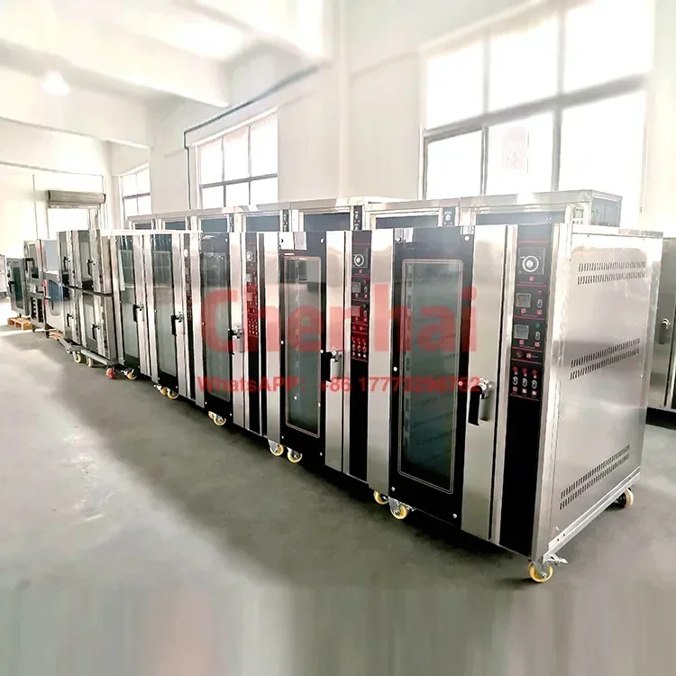 bakery equipment electric 3 4 5 6 trays industrial commercial baking oven convection ovens for bread with air fryers