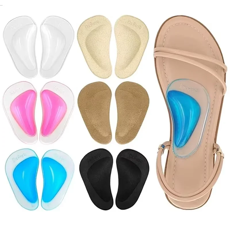 Kids Orthotic Insole Arch Support Silicone Children Insole Flat Foot Flatfoot Corrector Shoe Cushion Insert Gel orthopedic pad