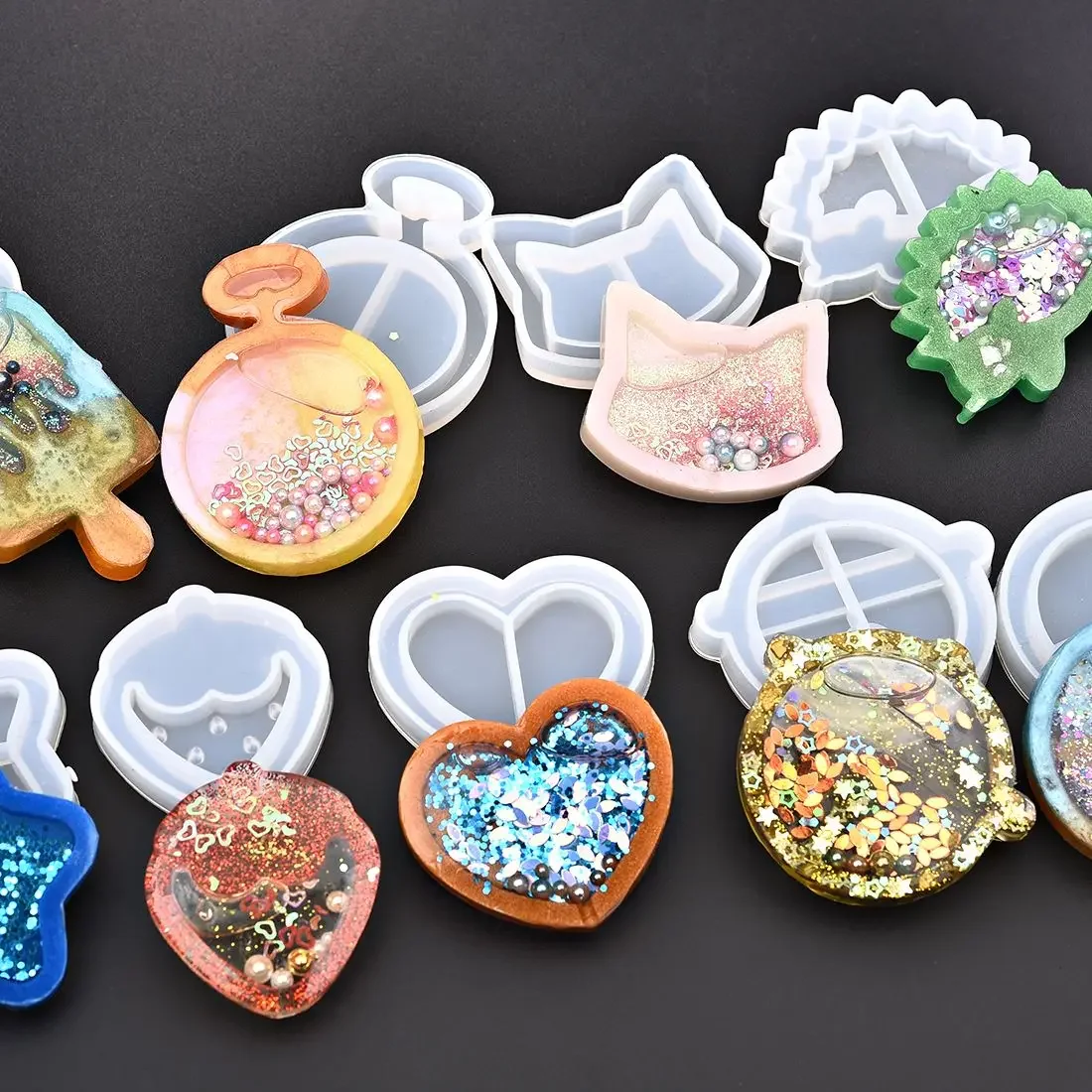 

Подвеска, силиконовая форма, зыбучие пески, формы для встряхивания, кристалл, милый кот, мороженое, форма для эпоксидной смолы, брелок «сделай сам», ремесла, изготовление ювелирных изделий