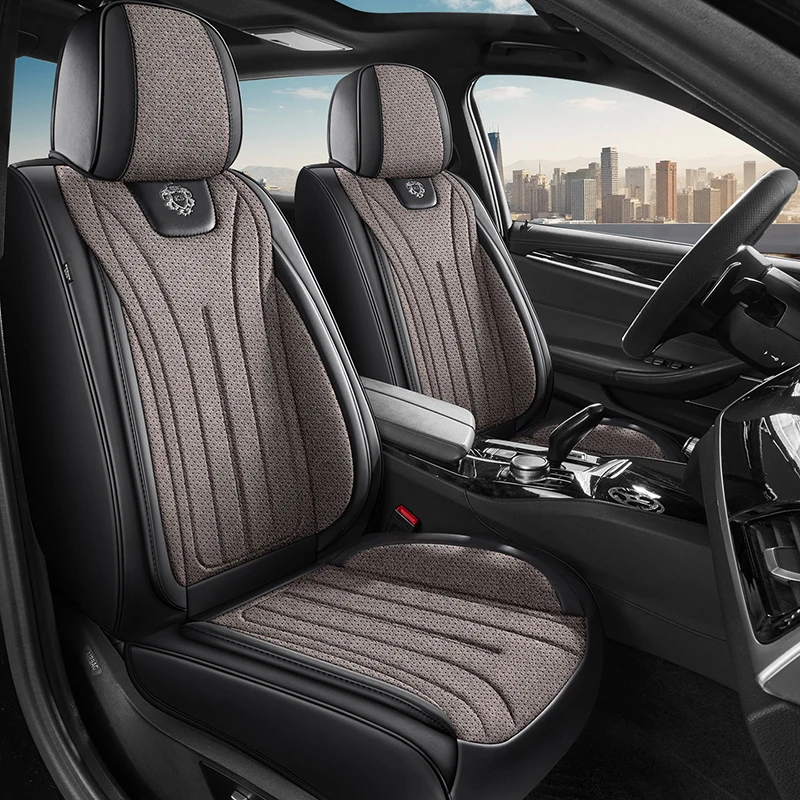 Picture 5: Artificial Suede Full Coverage Car Seat Cover for JEEP Compass Grand Cherokee Commander Wrangler JK Car Accessories
