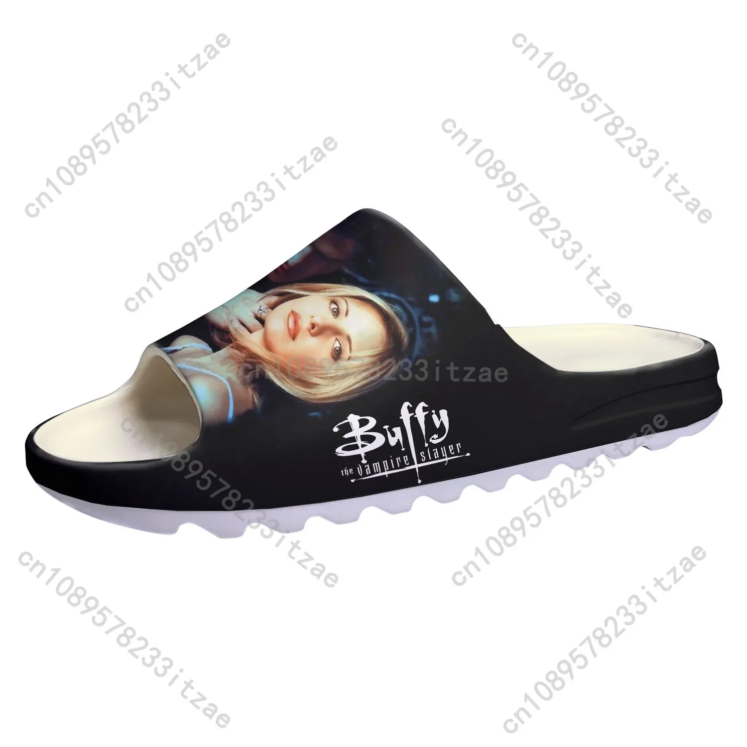 Buffy the Vampire Slayer Soft Sole Sllipers Home Clogs Gellar Step On Water Shoes Mens Womens Teenager Step in Custom Sandals