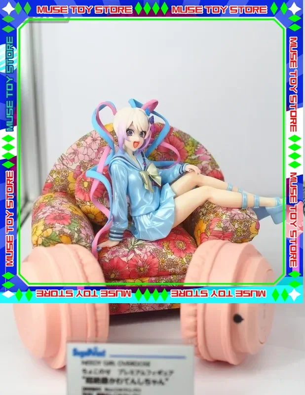 Original sega precisa menina overdose chokonose figura premium chouzetsu saikonawa tenshi chan anime modelo de ação brinquedos presente em estoque