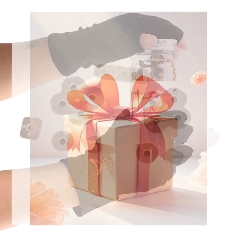 1 Pair Copper Compr… - image