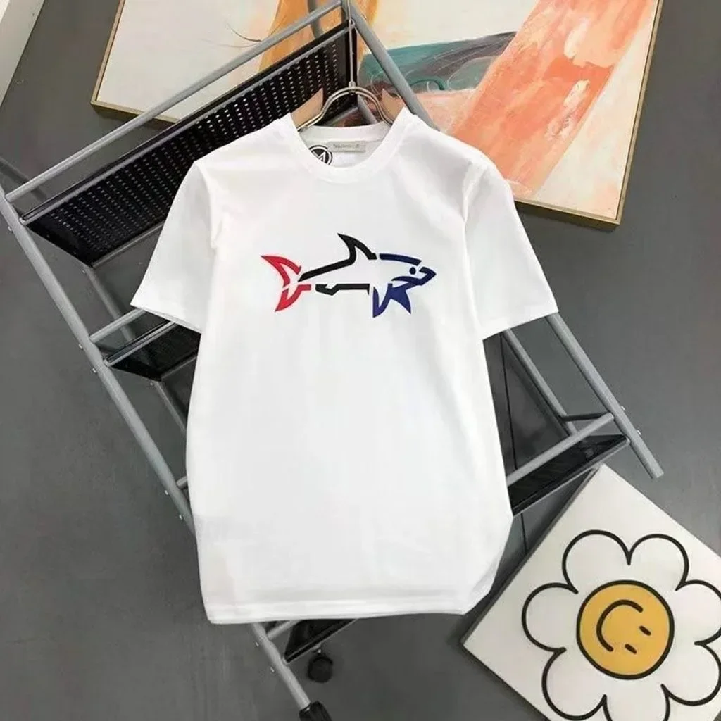 Plus Size T Shirts Summer Luxury Brand Cotton Casual Round Neck Short Sleeve High Quality Woman Tees Tops Fashion Blouse