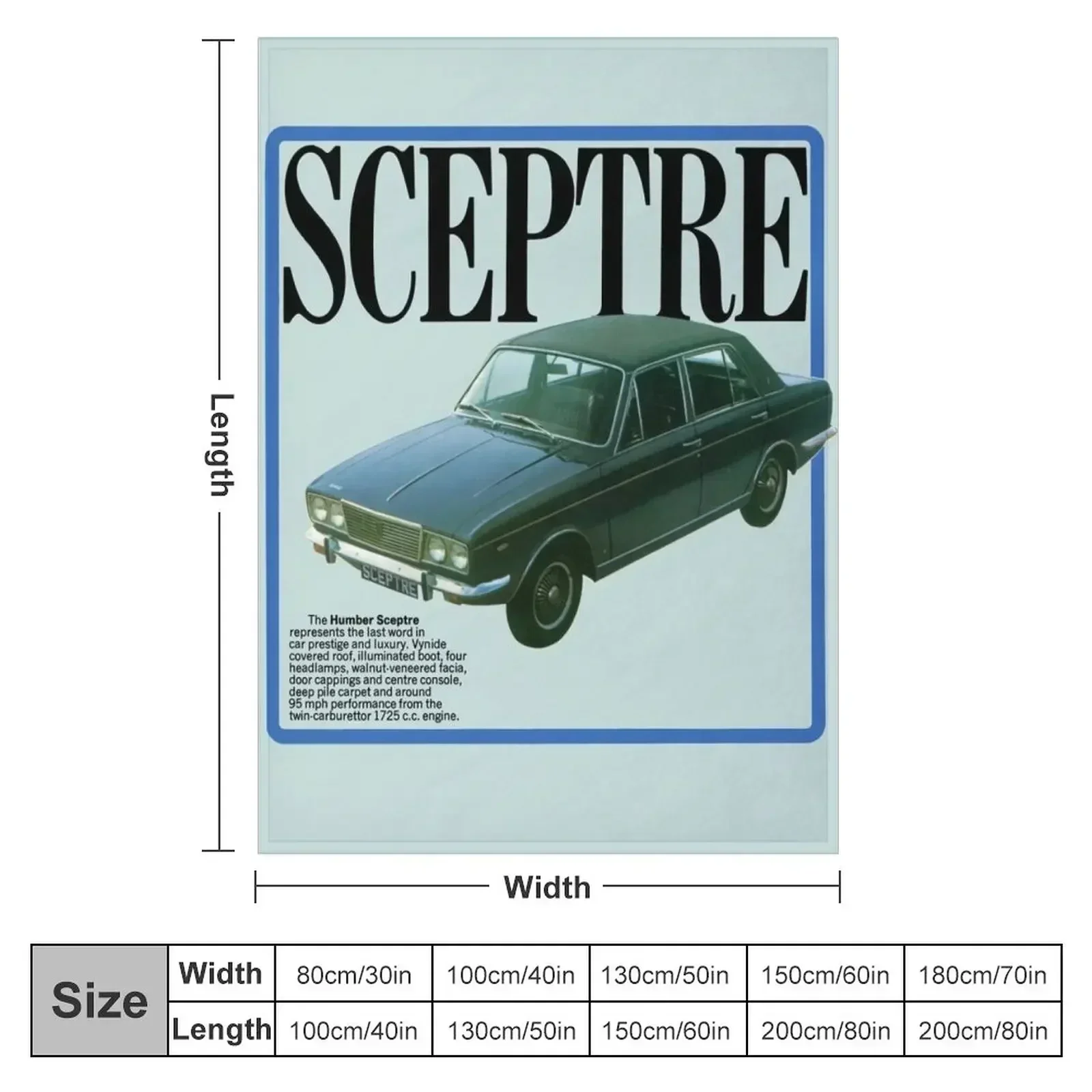 HUMBER SCEPTRE Throw Blanket Plaid Bed Fashionable blankets and throws Personalized Gift Hair Beach Blankets