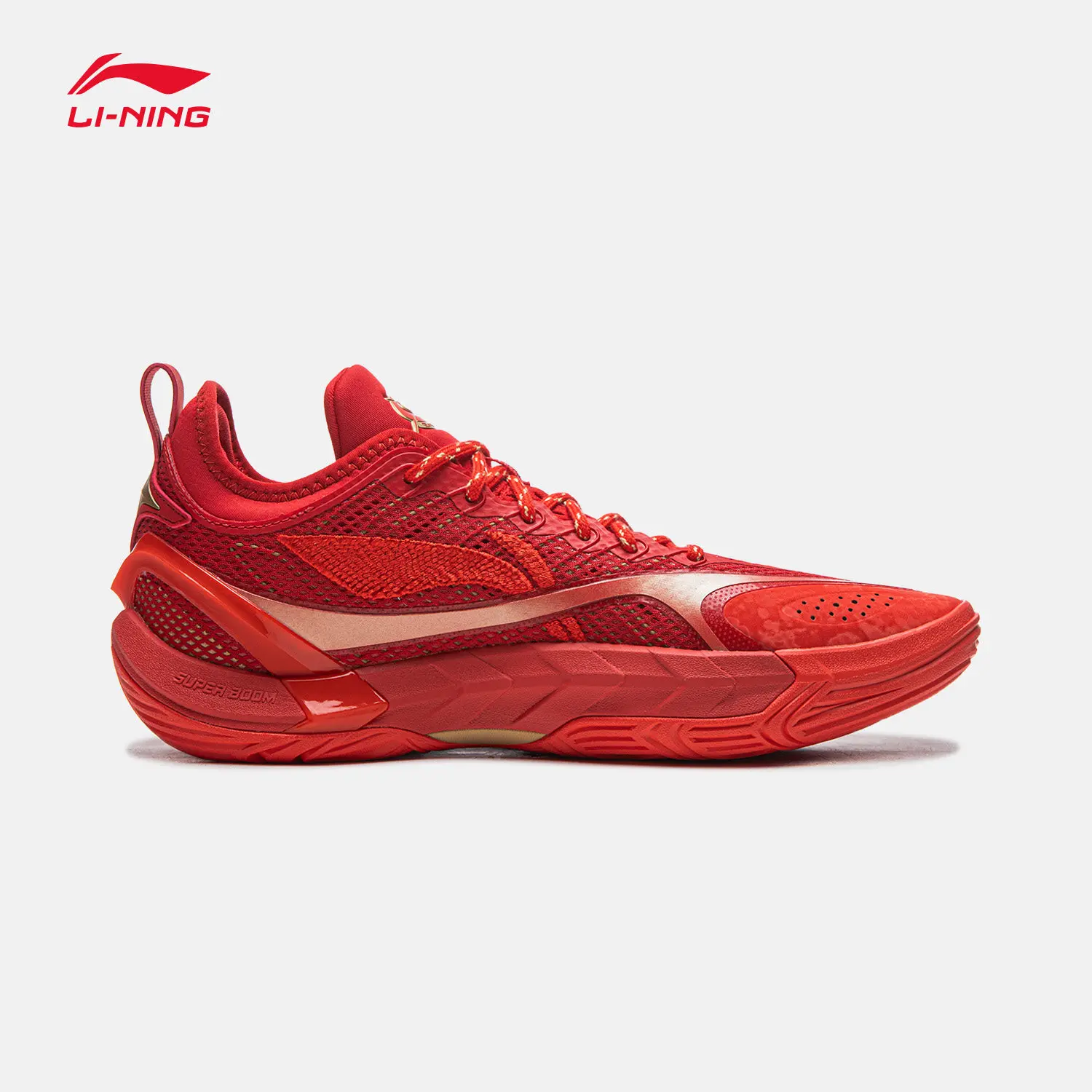 LI NING Men's New Year low-top professional basketball shoes for actual combat sports