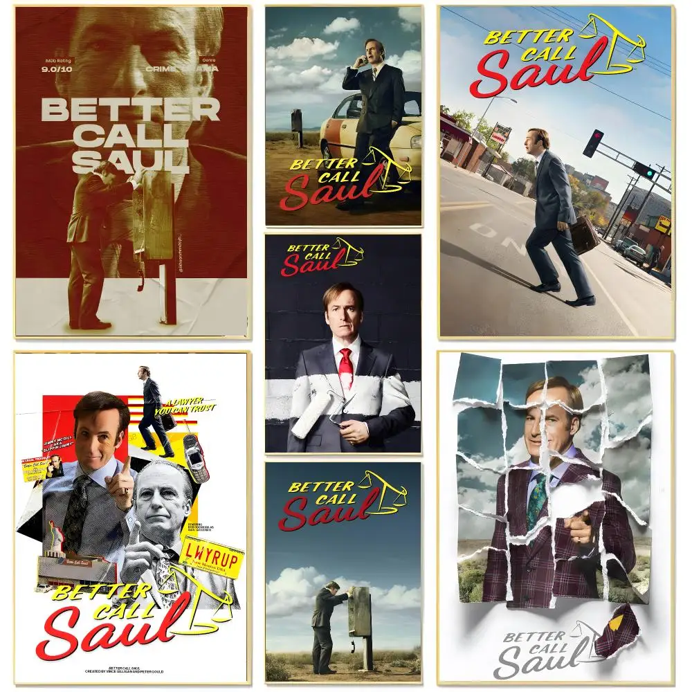 tvseries drama BBetter Call Saul Poster Living Room Bedroom Decorative Print Unframed Decor