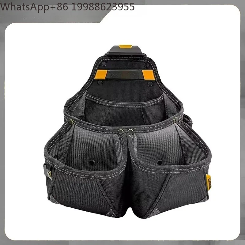 TB-CT-02 Framer Pouch Dual-pocket Multifunctional Tool Belt Pouch Hanging Hammer Carpenters/molders Storage Waist Bag