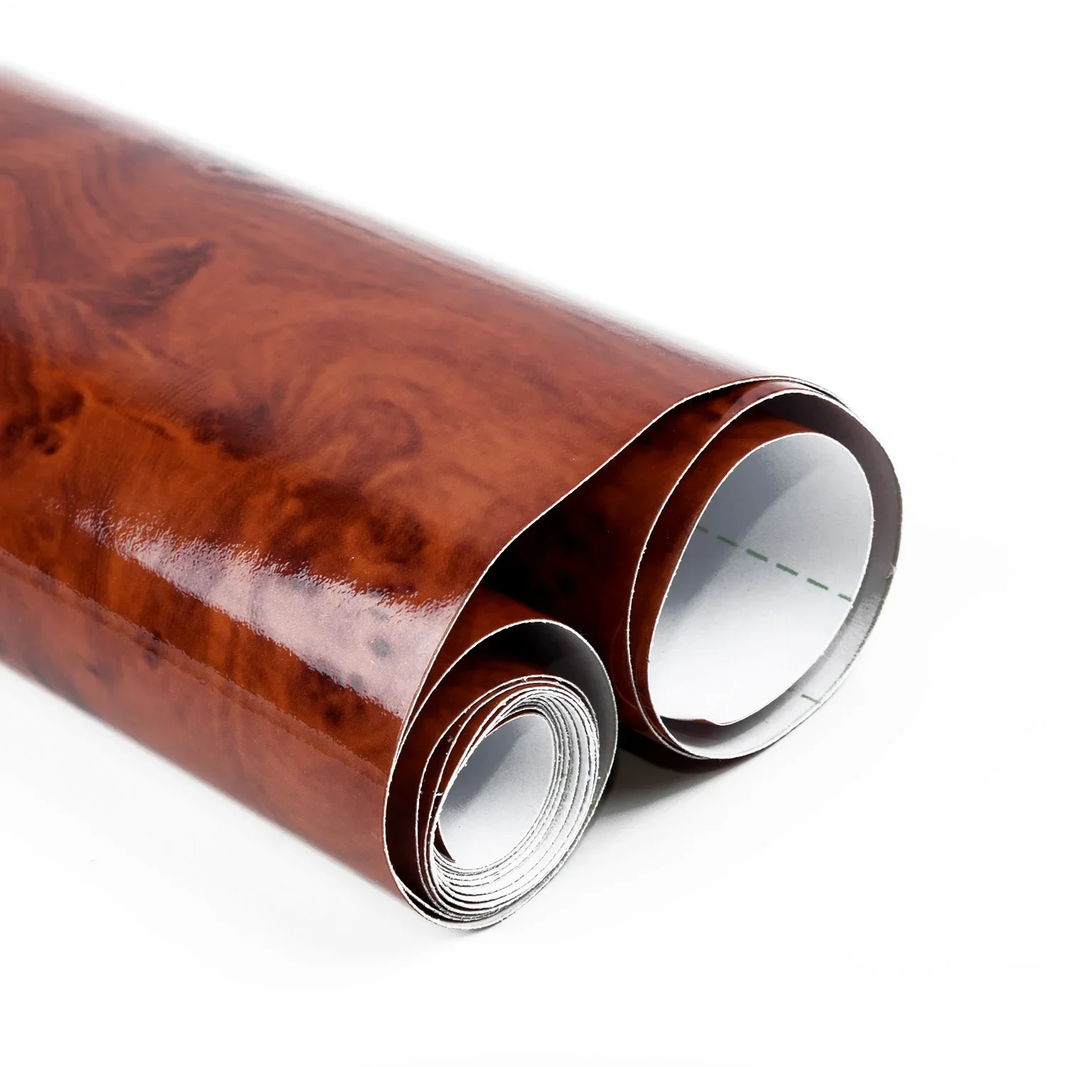 

High Glossy Wood Grain Car Internal Car Sticker Film 30x124CM Popular Accessories High Quality Useful Practical