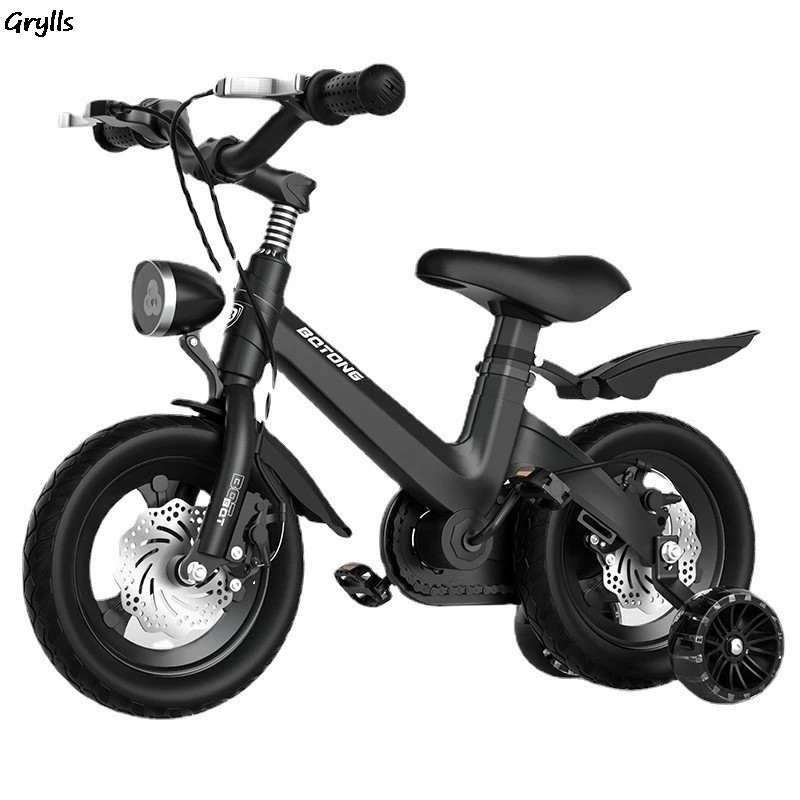 AliExpress oeny Grylls Kids Bike 3-6-8-9 Years Old Magnesium Alloy Double Disc Brake Bike 5 Years Old Child Stroller