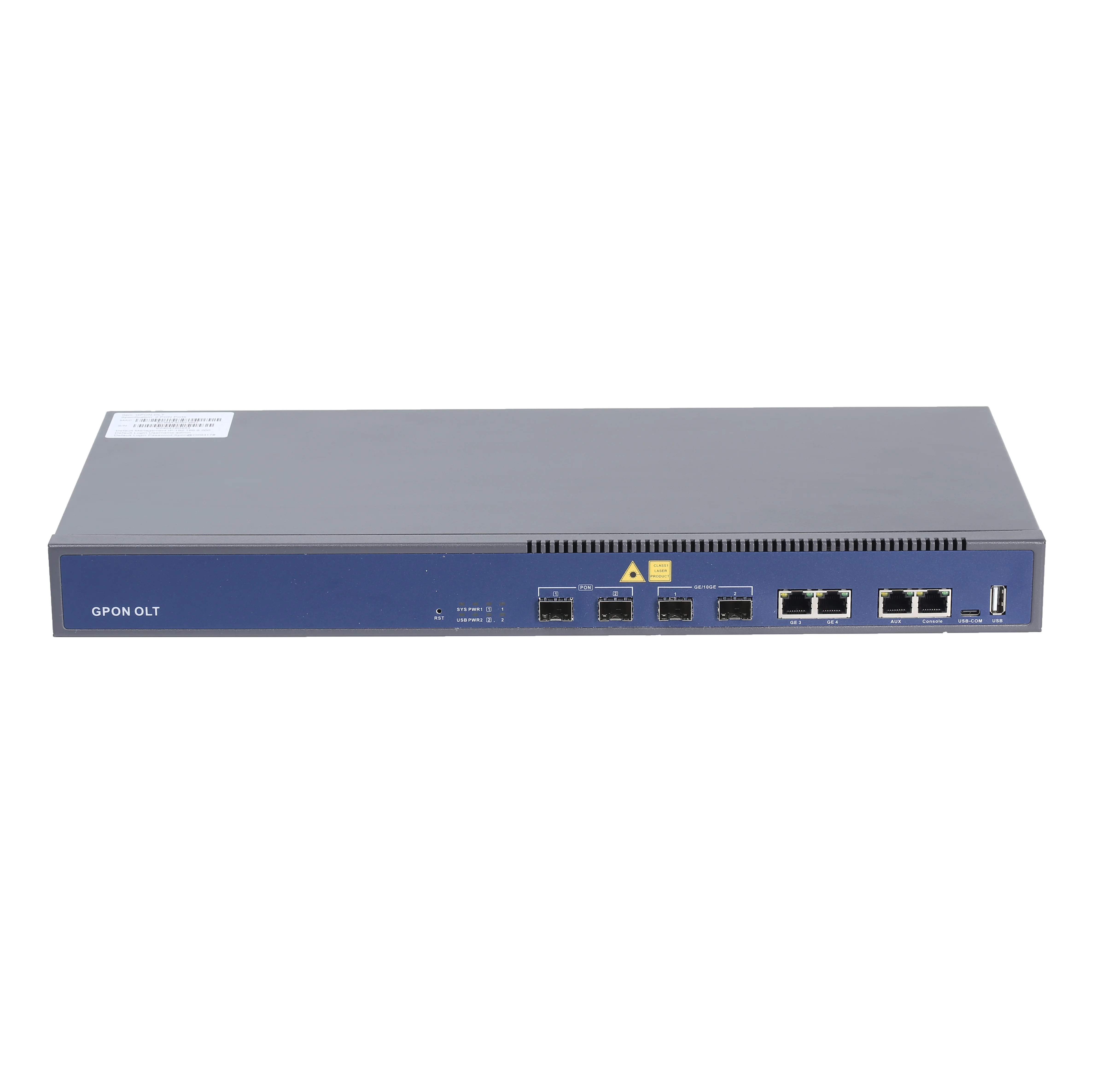 

HiOSO HA7302G без модулей Pon 2PON GPON OLT, совместимое с GPON XPON ONT/ONU, оптоволоконное оборудование FTTx, 2 порта Mini OLT FTTH