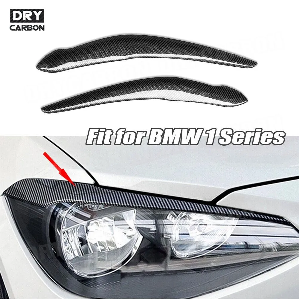 

Накладки на фары (реснички) из карбона для BMW 1 серии F20 116i 118i M135i 2016-2019