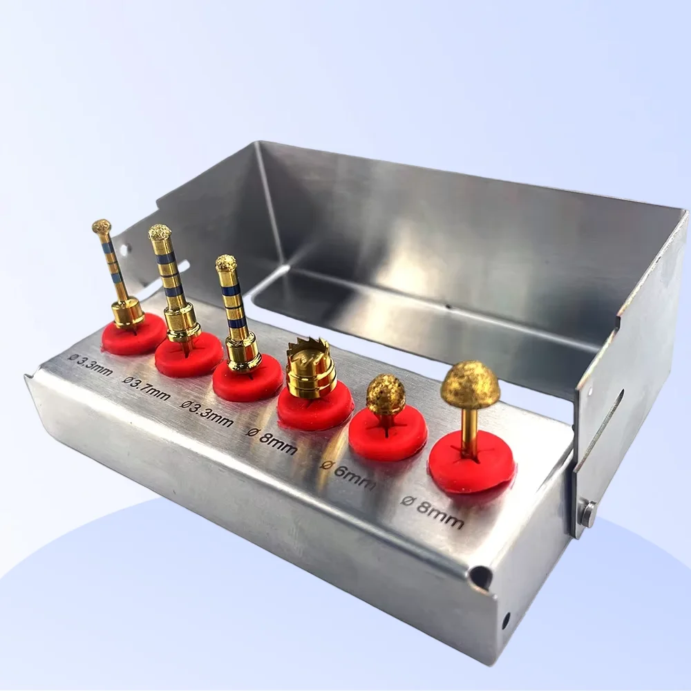 

3 компл., стоматологическая лаборатория, мембрана для подъема пазух, сверла с алмазным покрытием, набор разверток для бокового подхода, инструмент для стоматологического техника