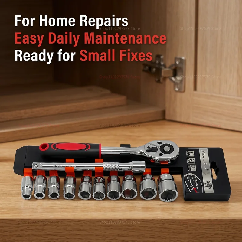 12 Piece Automotive Socket Set - огляд і ціна Tools Set Workshop