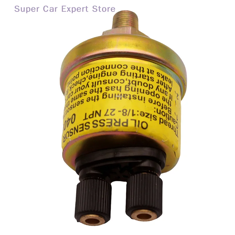 

Universal Car 1/8 NPT Replacement Engine Dual End Design Oil Pressure Sensor For Aftermarket Gauge Auto Accessories
