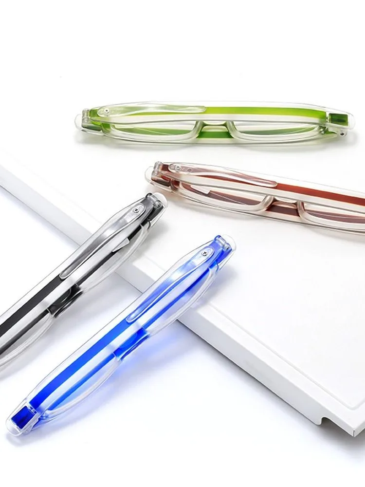 Lunettes de lecture pliantes ultra-légères, lunettes d'ordinateur, rotation résistante à 360, coordonnantes, presbytie à la mode, 1PC