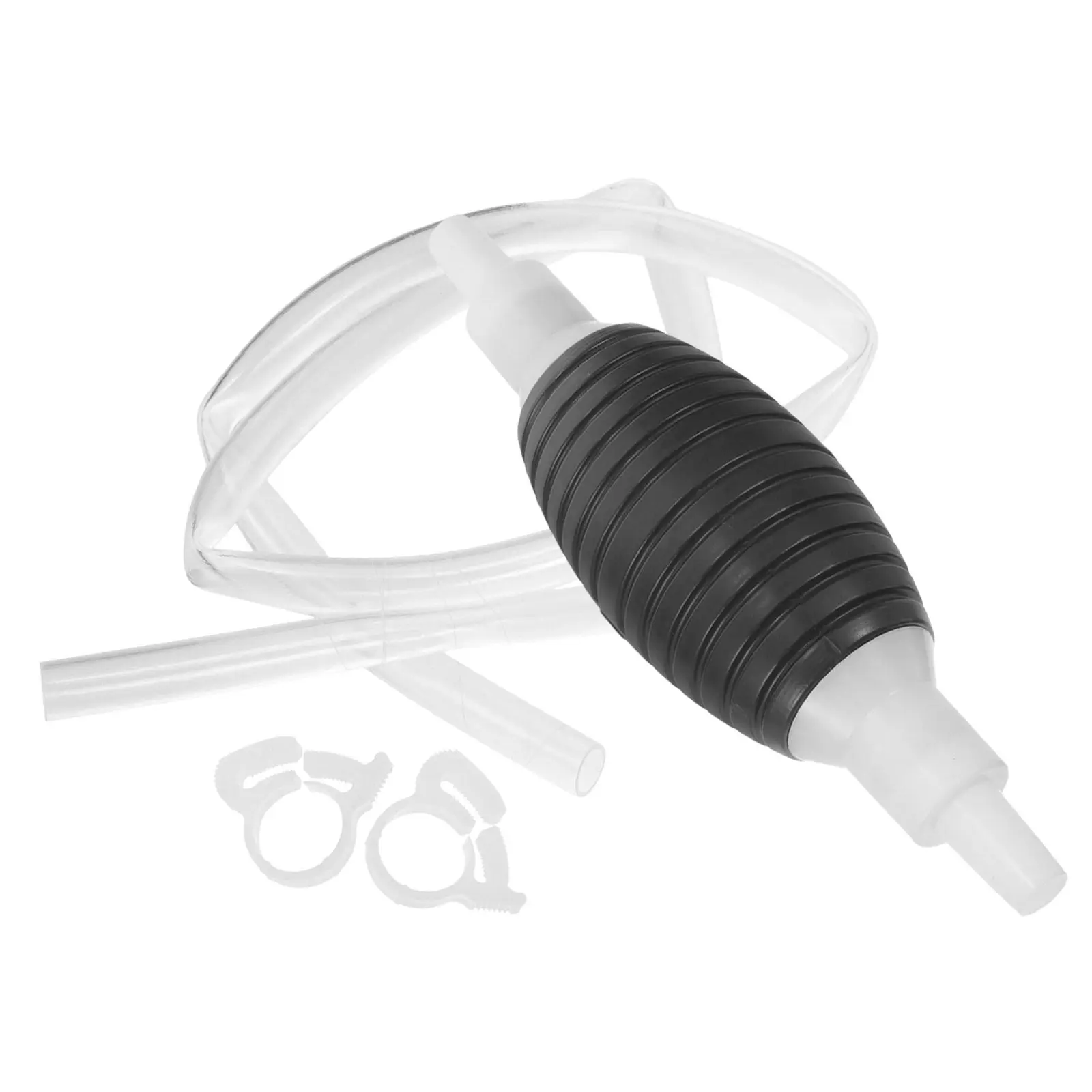 1Set Manual Oil Transfer Hose Pump for Petrol Diesel Oil Water Easy Squeeze Hand Operated Fuel Transfer Pump Hose
