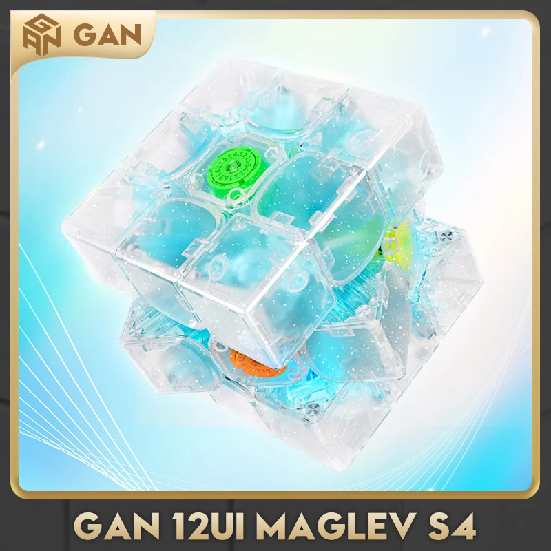 

[CubeFun]GAN 12UI Maglev S4 Magnetic Magic Speed Smart Cube Stickerless Intelligent Professional Fidget Toys Puzzle For Gifts
