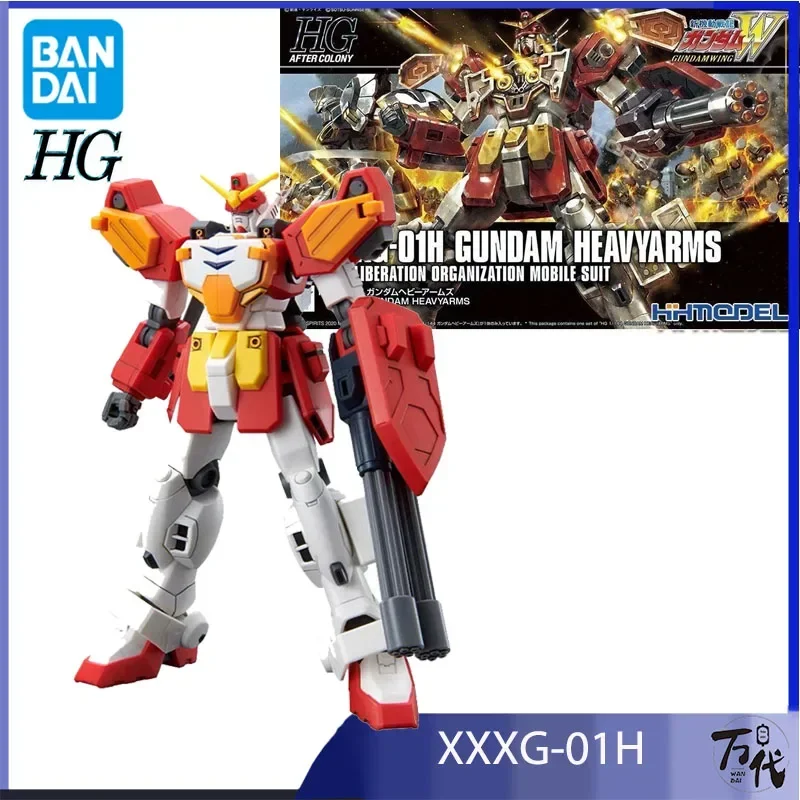 

BANDAI GENUINE ASSEMBLED ANIME GUNDAM HGGBM 1/144 XXXG-01H GUNDAM HEAVYARMSMODEL KIT HIGHLY PLAYABLE ASSEMBLY TOYS GIFT