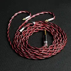 XINHS K16 4-core high-purity single crystal copper plated silver+high-purity pure silver earphone upgrade cable