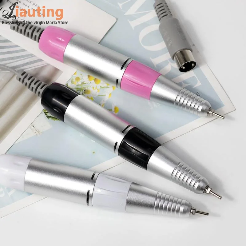 35000rpm 5 pinos elétrica máquina de broca do prego lidar com handpiece pedicure substituição caneta manicure ferramenta beleza acessório