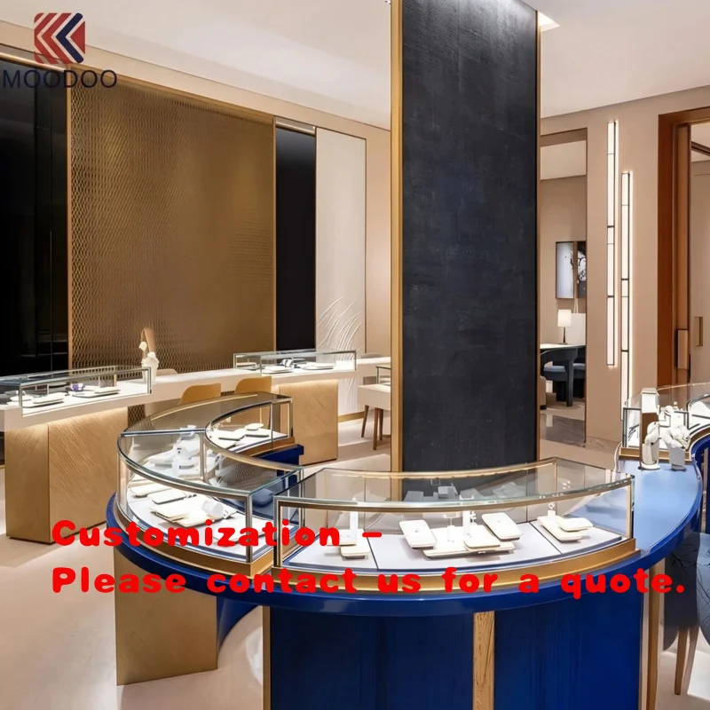 custom.High Quality Jewellry Display Furniture Jewelery Shop Counter Display Stand Watch Display