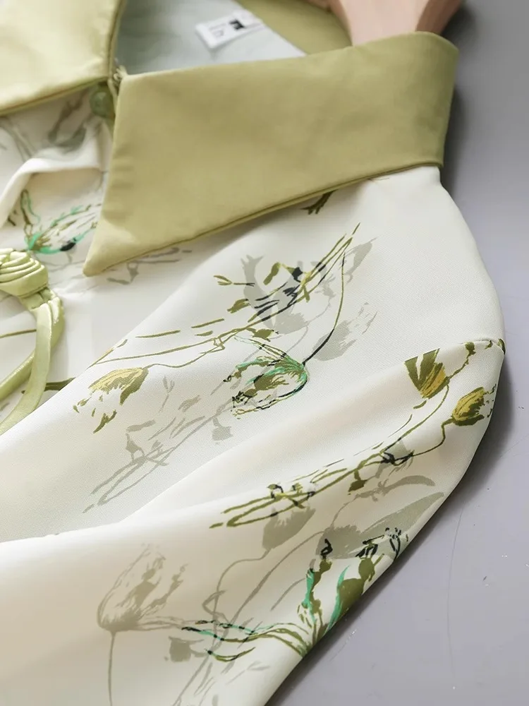 

Long Sleeve Shirts Womens Chiffon Pleated Slim Fit Spring Minimalist Feminine Romantic Office Holiday Daily Outfit Professional