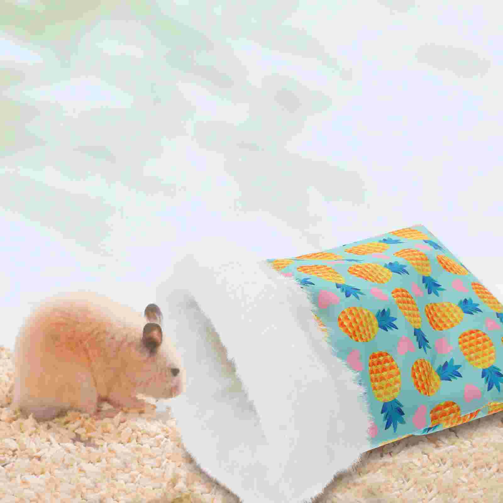 Warm Nest Swaddle Sleep Sack Sleeping Bag Cage Hamster Hammock Small Pet Bed Feeder Baby