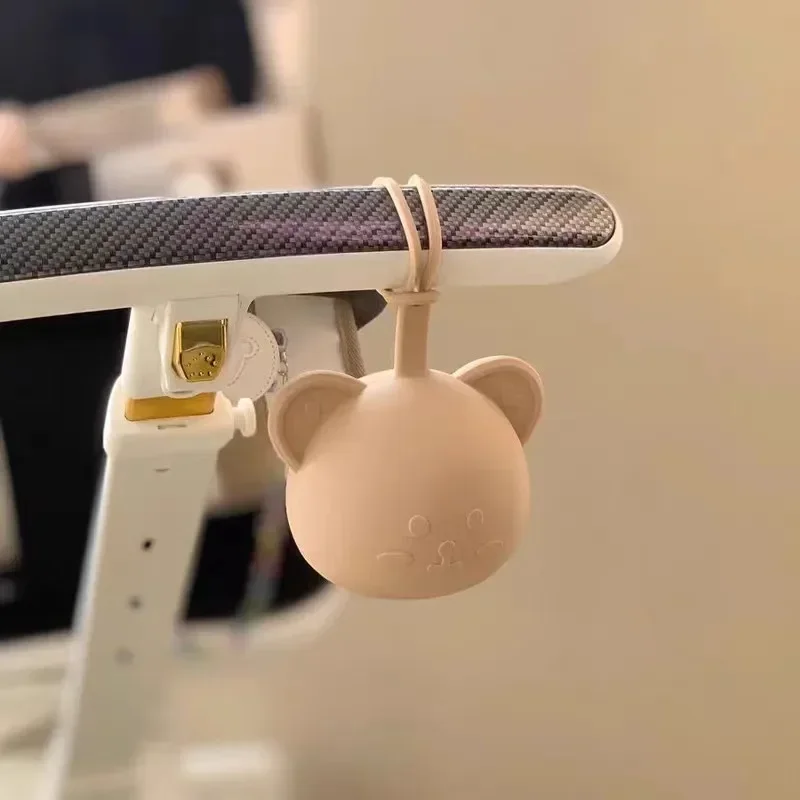 

Baby Nipple Storage Silicone Pacifier Holder Case Stroller Diaper Bag Lanyard Cute Bear Shape Storage Keep Pacifiers Accessories