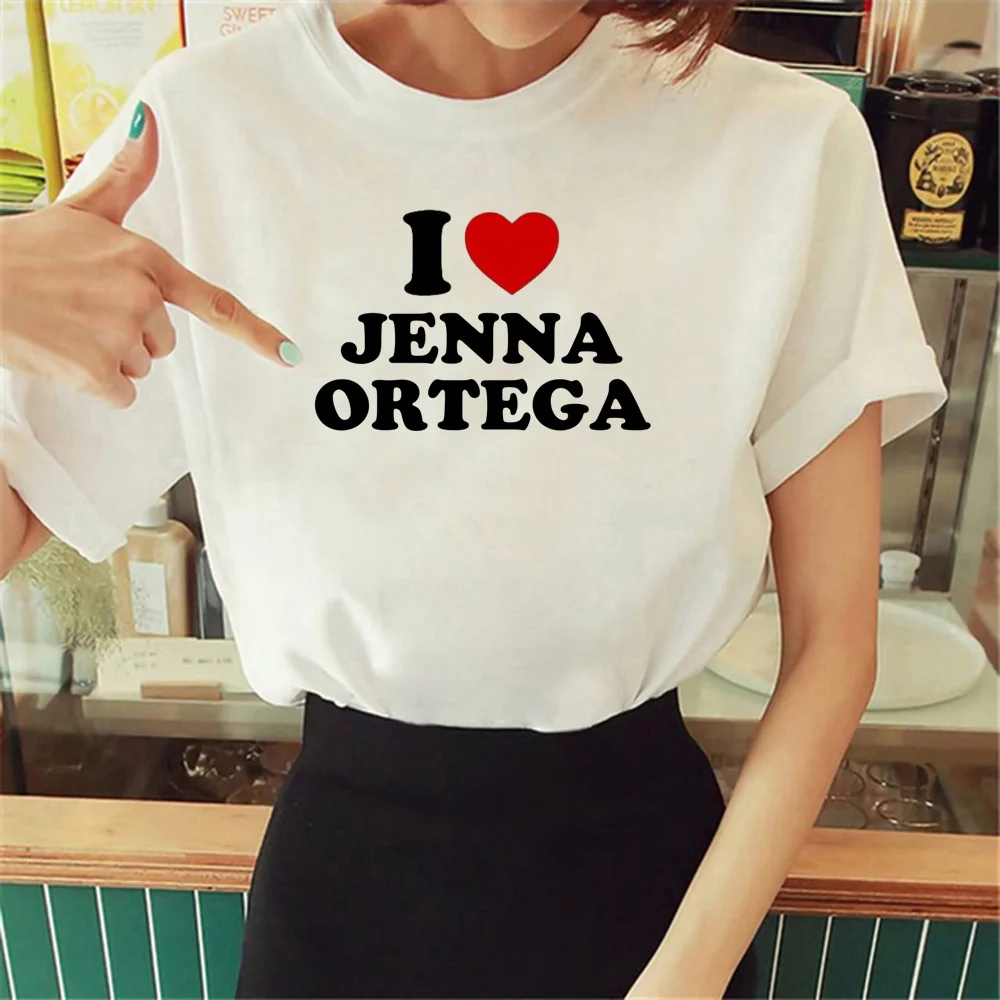 Jenna Ortega Tee women anime designer tshirt girl streetwear clothing